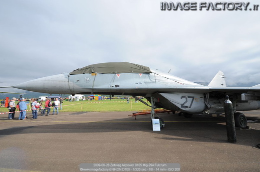 2009-06-26 Zeltweg Airpower 0105 Mig-29A Fulcrum